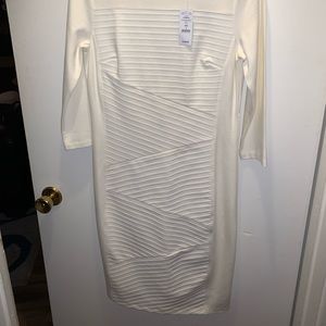 White Dress, perfect winter party dress